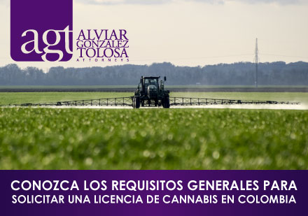 Camión en Tierras de Cultivo de Cannabis en Colombia