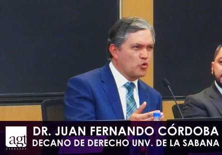 Juan Fernando Córdoba Marentes Decano de Derecho y Ciencias Políticas de la Universidad de la Sabana