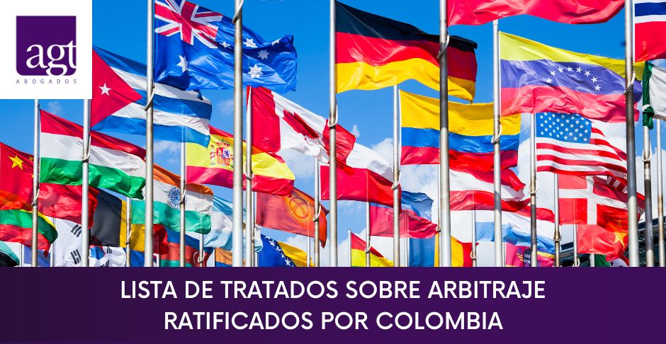 Lista de Tratados sobre Arbitraje ratificados por Colombia