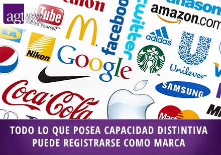 Todo lo que posea capacidad distintiva puede incluirse en el registro de marcas en Colombia